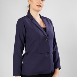 CLASSIC SINGLE BREASTED NAVY BLUE BLAZER