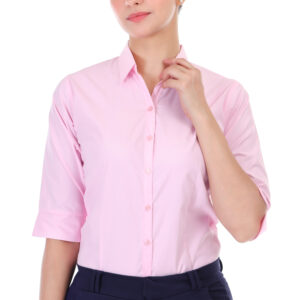 LIGHT PINK CLASSIC COTTON SHIRT